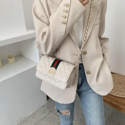 Gucci PU Leather Fashionable Shoulder Bag